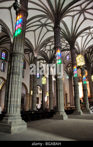 Intérieur de la cathédrale, Cathédrale de Santa Ana, Vegueta, Las Palmas de Gran Canaria, Gran Canaria, Îles Canaries, Espagne Banque D'Images