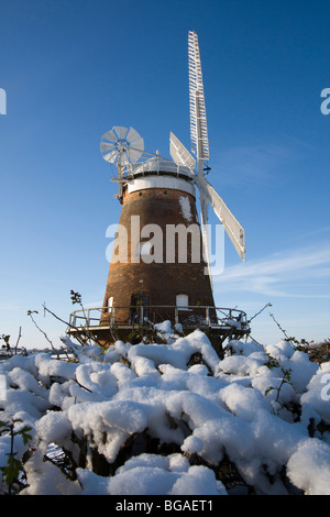 neige au sol Banque D'Images