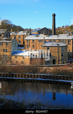 Hinchliffe Mill, Holmfirth, West Yorkshire, Angleterre, Royaume-Uni. Banque D'Images