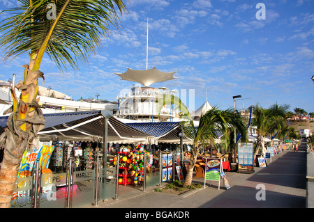 Promenade de la plage, Playa de Meloneras, Costa Meloneras, municipalité de San Bartolome, Gran Canaria, Îles Canaries, Espagne Banque D'Images