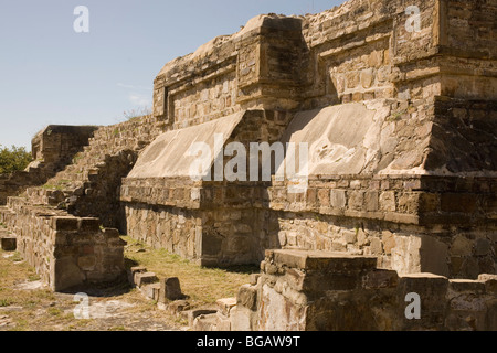 Mexique, Oaxaca, Monte Alban Banque D'Images