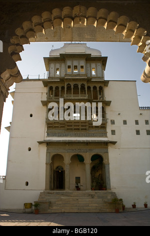 Inde Rajasthan Udaipur Palais de mousson Banque D'Images