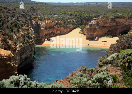 Loch Ard Gorge Great Ocean Road Victoria Australie Banque D'Images