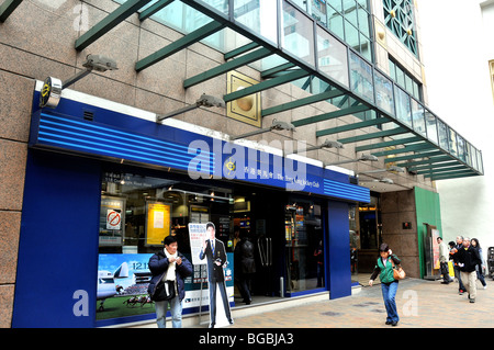 Le jockey club, Des Voeux Road, l'île de Hong Kong, Chine Banque D'Images