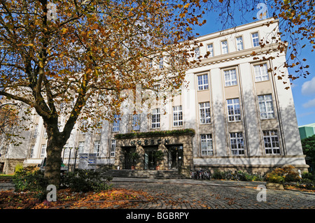 Bâtiment de l'Administration, Head Quarters, Hoesch, industrie de l'acier, les mines et industries de production d'acier, de Ruhr salon, Dortmun Banque D'Images