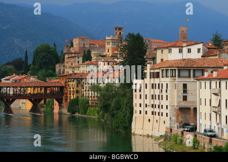 Bassano del Grappa, Vicenza, Italie, Europe Banque D'Images