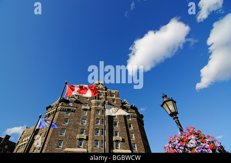 Fairmont Banff Springs Hotel, Banff, Alberta, Canada Banque D'Images