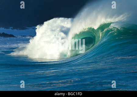 Waimea Bay, North Shore, Oahu, Hawaii Banque D'Images
