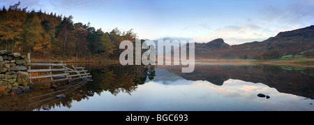 Blea Tarn Panorama peu Lagdale "Lake District" Banque D'Images