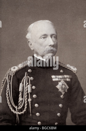 Le Maréchal Garnet Joseph Wolseley, 1er vicomte Wolseley, 1833 à 1913. Officier de l'armée britannique. Banque D'Images