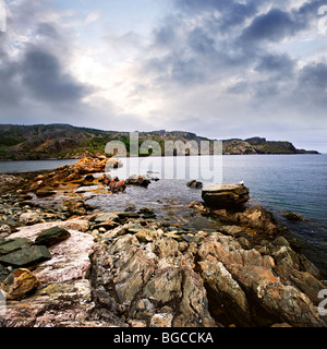 Vue panoramique de la côte rocheuse la côte atlantique de Terre-Neuve, Canada Banque D'Images