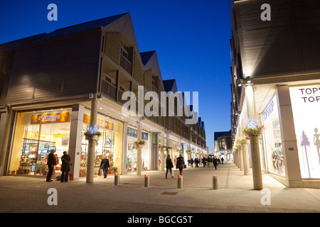 L'Arc shopping centre à Bury St Edmunds dans le Suffolk UK Banque D'Images