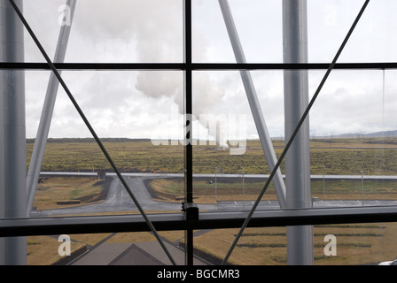 Centrale électrique géothermique de Nesjavellir en Islande Banque D'Images