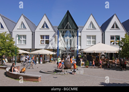 Port d'Heringsdorf, Usedom Island, Schleswig-Holstein, Allemagne Banque D'Images