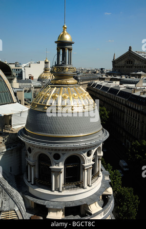 The Rooftop at the Galeries Lafayette Department Store with the Ice Cube  Bar Paris France Stock Photo - Alamy