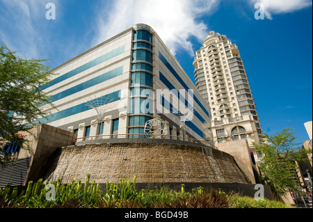 La place Nelson Mandela. Sandton, Johannesburg, Afrique du Sud Banque D'Images