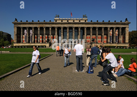 Altes Museum, Lustgarten, Unter den Linden, Berlin, Allemagne, Europe. Banque D'Images