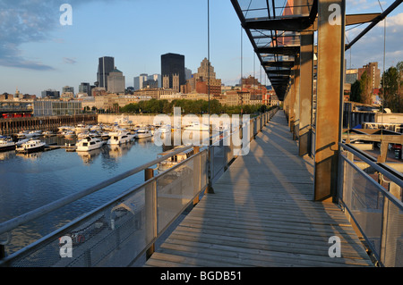 Vieux Port, port de Montréal, Québec, Canada, Amérique du Nord Banque D'Images