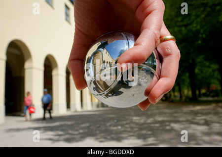 Bols, Hofgarten, Cour Jardin, Munich, Bavaria, Germany, Europe Banque D'Images