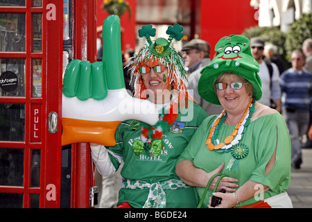 Saint Patrick's Day Parade à Londres, 2009 Banque D'Images