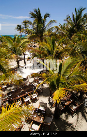 Nikki Beach Restaurant, Miami South Beach, quartier Art déco, Florida, USA Banque D'Images