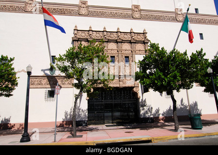 Le Wolfsonian Museum, Miami South Beach, quartier Art déco, Florida, USA Banque D'Images