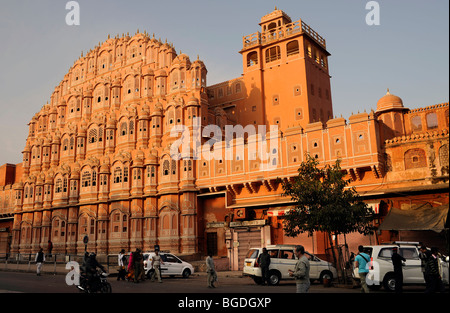 Hawa Mahal, le palais des vents, Jaipur, Rajasthan, Inde du Nord, Inde, Asie du Sud, Asie Banque D'Images