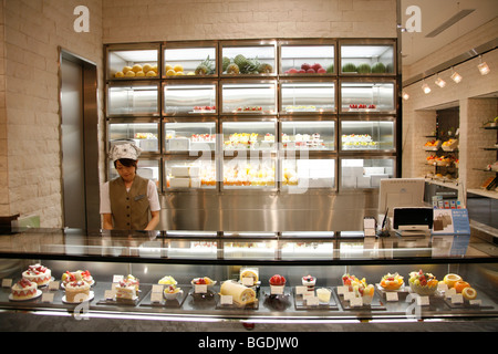 Boutique avec des fruits de luxe à Tokyo, Japon, Asie Banque D'Images