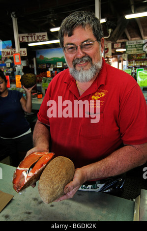 Robert du Robert est ici stand de fruits, Homestead, Miami, Floride, USA Banque D'Images