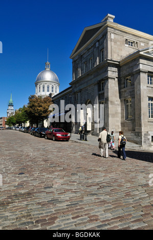 Marche historique marché Bonsecours, Vieux Port, Vieux-Port de Montréal, Québec, Canada, Amérique du Nord Banque D'Images