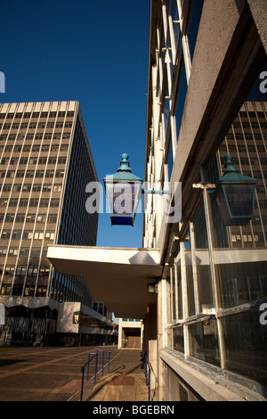 Vieille lampe bleu Banque D'Images