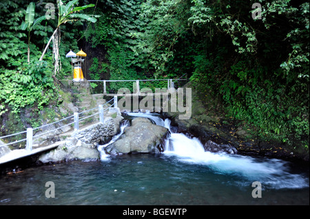 Cascade de Gitgit Twin, Singaraja, Bali, Indonésie Banque D'Images