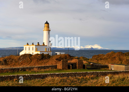 Phare de Turnberry Ailsa, cours, Turnberry, Ecosse, Royaume-Uni. Banque D'Images