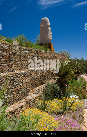 L'art moderne sculpture à Delaire Graff Estate South Africa Banque D'Images