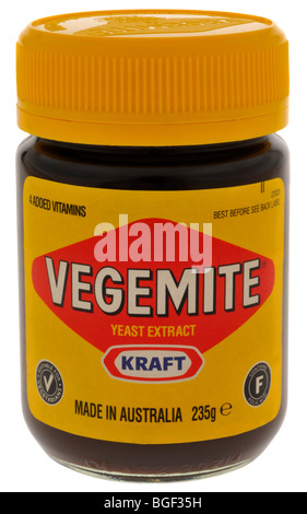 Vegemite, pot de Vegemite Banque D'Images