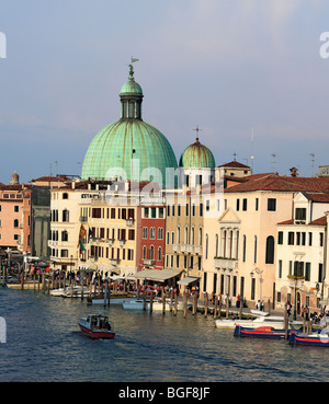 Dôme de l'église de San Simeone Piccolo (San Simeone e Giuda), Venise, Vénétie, Italie Banque D'Images