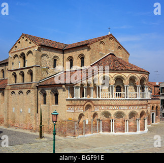 Église Santa Maria e San Donato, Murano, Venise, Vénétie, Italie Banque D'Images