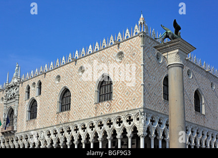 Du Palais des Doges (Palazzo Ducale), Venise, Vénétie, Italie Banque D'Images