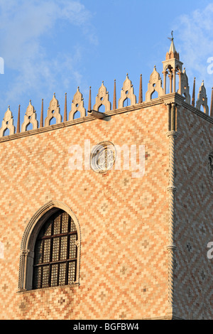 Du Palais des Doges (Palazzo Ducale), Venise, Vénétie, Italie Banque D'Images