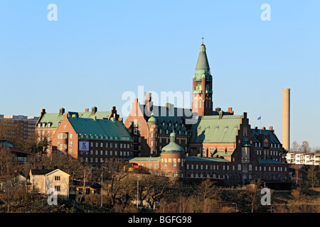 Banlieue de Stockholm, la mer Baltique, la Suède Banque D'Images