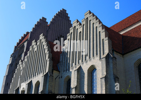 Église Grundtvig (1921-1940, les architectes Peder Vilhelm Jensen Klint, Kaare Klint), Copenhague, Danemark Banque D'Images