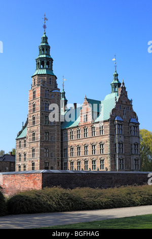 Le château de Rosenborg, Copenhague, Danemark Banque D'Images