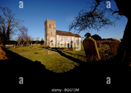 À l'église St Laurence village près de Falmer Brighton Sussex UK Banque D'Images