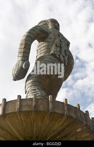 Cuffy Monument soulèvement d'esclaves en 1763 leader Place de la révolution dans la capitale Georgetown Guyana Banque D'Images