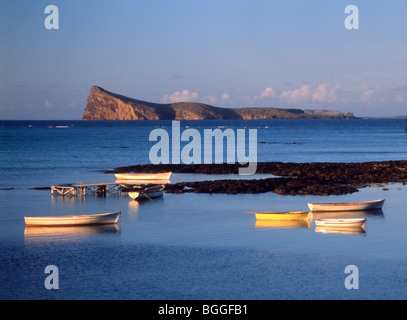 L'île Maurice Coin de Mire de Cap Malheureux Banque D'Images