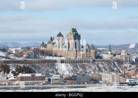Le vieux-port de Québec (Vieux-Port) est illustré de Levis Banque D'Images