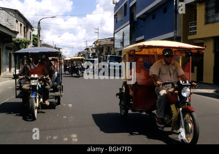 Tuk Tuk, Iquitos, Pérou Banque D'Images