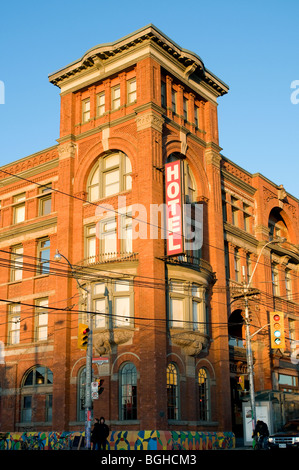 Tour sur le Gladstone Hotel Toronto Ontario Canada Banque D'Images