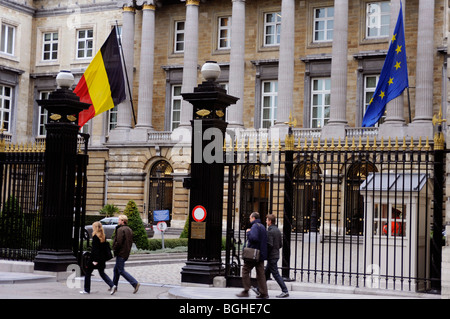 Palais de la Nation,Parlement,rue de la Loi,Bruxelles,Belgique Banque D'Images