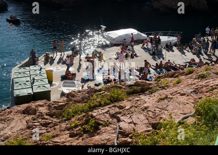 L'île de Berlengas au Portugal, près de Peniche Banque D'Images